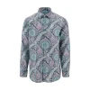 Best Paisley motif cotton shirt Shirts