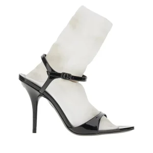 Outlet Patent leather 'Avenue Sock' sandals Heeled Shoes