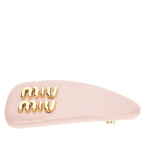 Hot Patent leather hair clip with logo Glasses And Other Accessories