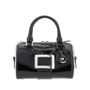 Sale Patent leather Mini Belle Vivier bowling bag Top-Handle Bags | Crossbody Bags