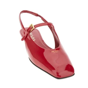 Sale Patent leather slingback ballet flats Flat Shoes