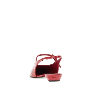 Sale Patent leather slingback ballet flats Flat Shoes