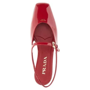 Sale Patent leather slingback ballet flats Flat Shoes