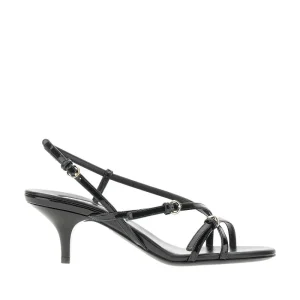 New Patent leather straps sandals Heeled Shoes | Sandals