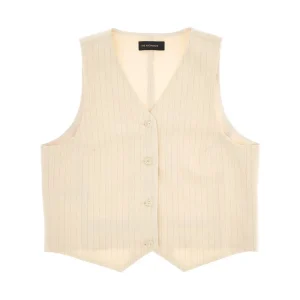 Best Pauline' pinstriped vest Tops