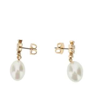 Outlet Pavé 'Kira' earring with pearl Jewelry And Watches