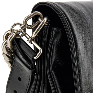 Sale Peach leather large BB Soft Flap bag Shoulder Bags