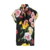 Online Peony and Roses silk shirt Shirts