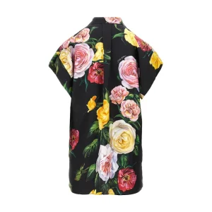 Online Peony and Roses silk shirt Shirts