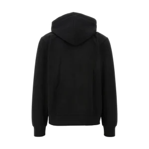 Clearance Piquet full-zip hoodie Sweatshirts