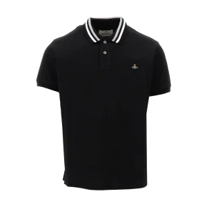 New Piquet polo shirt with Orb logo embroidery T-Shirts And Polo Shirts