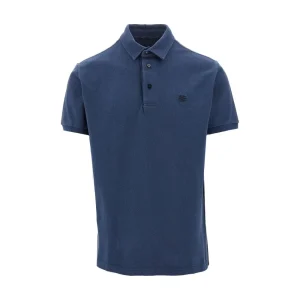 Fashion Piquet polo shirt with Pegaso embroidery T-Shirts And Polo Shirts