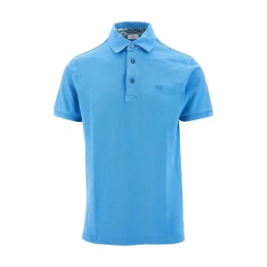Clearance Piquet polo shirt with Pegaso embroidery T-Shirts And Polo Shirts