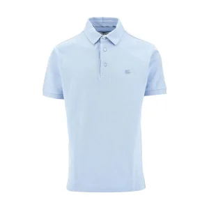 Sale Piquet polo shirt with Pegaso embroidery T-Shirts And Polo Shirts