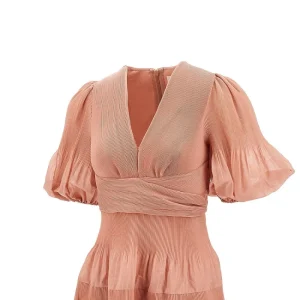 Clearance Pleated ankle-length dress Dresses