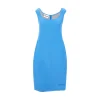 Online Poplin and jersey dress with logo emnbroidery Dresses