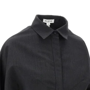Clearance Poplin crossed shirt Shirts