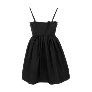 Sale Poplin mini dress with bows Dresses