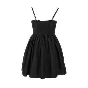 Sale Poplin mini dress with bows Dresses