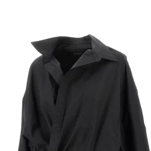 Fashion Poplin mini shirt dress Dresses