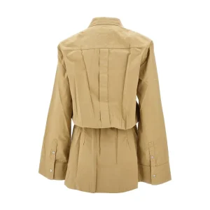 Clearance Poplin mini shirt dress Dresses