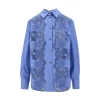 Hot Poplin shirt with lace inserts Shirts