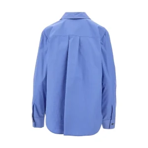 Hot Poplin shirt with lace inserts Shirts