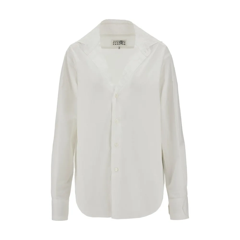 poplin_shirt_with_rawcut__0.webp Clearance Poplin shirt with raw-cut neckline Shirts