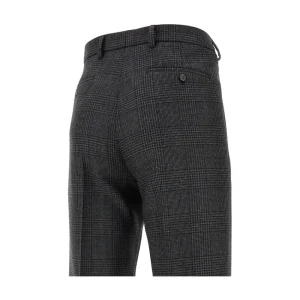 Discount Prince of Wales wool pants Pants And Shorts