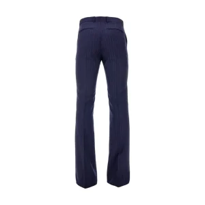 Hot Prinstriped wool pants Pants And Shorts