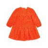Fashion Printed corduroy mini dress Kids Clothing