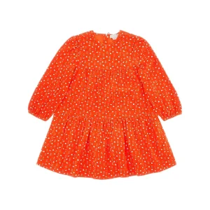 Fashion Printed corduroy mini dress Kids Clothing