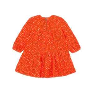 Fashion Printed corduroy mini dress Kids Clothing