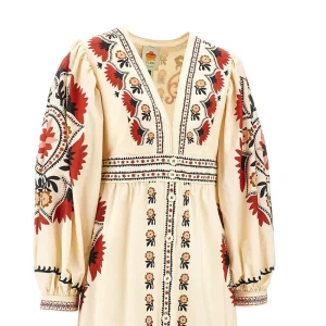 Fashion Printed cotton long dress Dresses