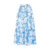 Online Printed cotton long skirt Skirts