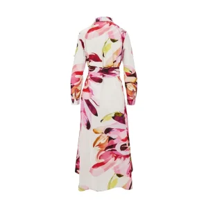 Outlet Printed cotton midi shirt dress Dresses