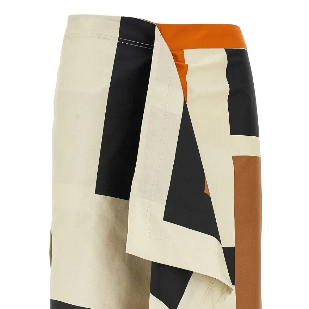 printed_cotton_midi_skirt_1.webp Sale Printed cotton midi skirt Skirts