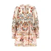 Online Printed muslin mini dress Dresses