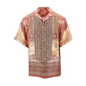 New Printed silk bowling shirt Shirts