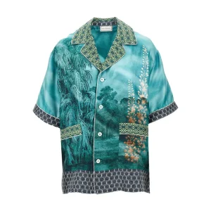 Best Printed silk pyjama shirt Shirts