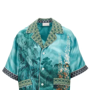 Best Printed silk pyjama shirt Shirts