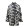 Hot Printed silk reversible shirt Shirts