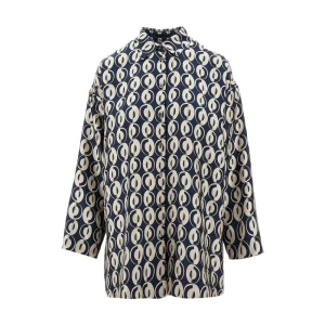 Hot Printed silk reversible shirt Shirts