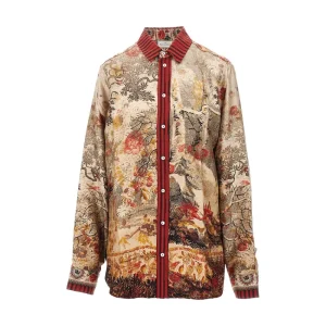Sale Printed silk shirt Shirts