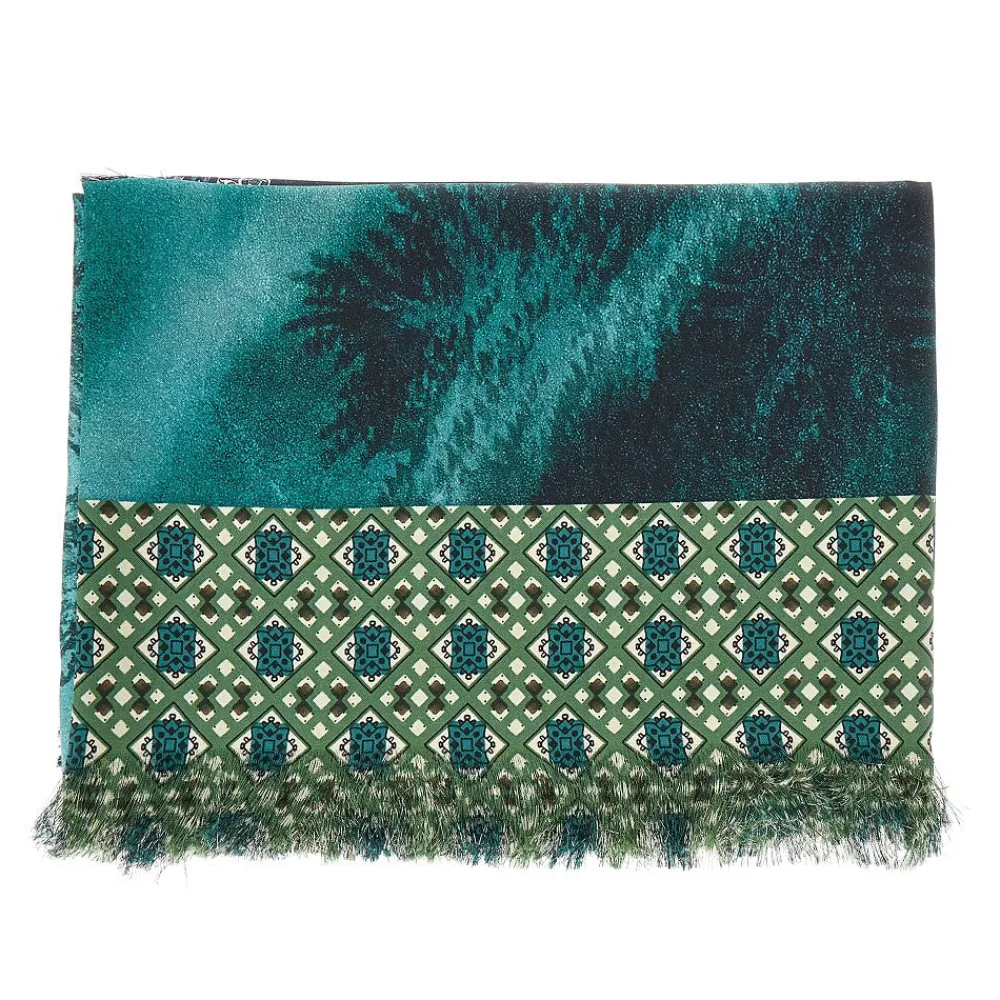 printed_silk_twill_scarf_1.webp Fashion Printed silk twill scarf Scarves