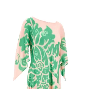 Sale Printed viscose long dress Dresses