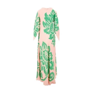 Sale Printed viscose long dress Dresses