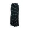 Fashion Printed viscose midi skirt Skirts