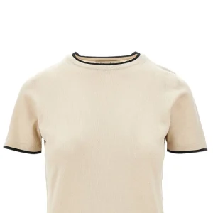 Hot Pure New Wool knitted T-shirt Knitwear
