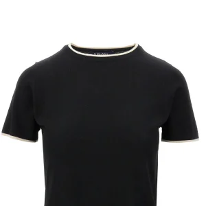 New Pure New Wool knitted T-shirt Knitwear